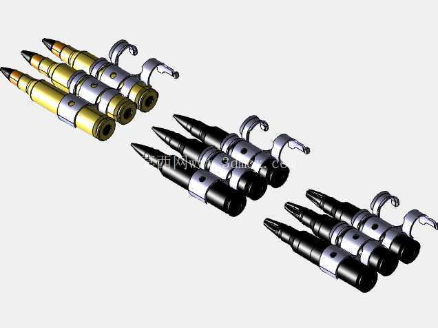 5.56x45mm ��ҩ�� / Bande de Munition - 3 ��