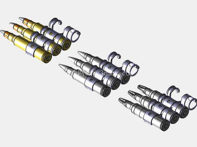 5.56x45mm ��ҩ�� / Bande de Munition - 3 ��