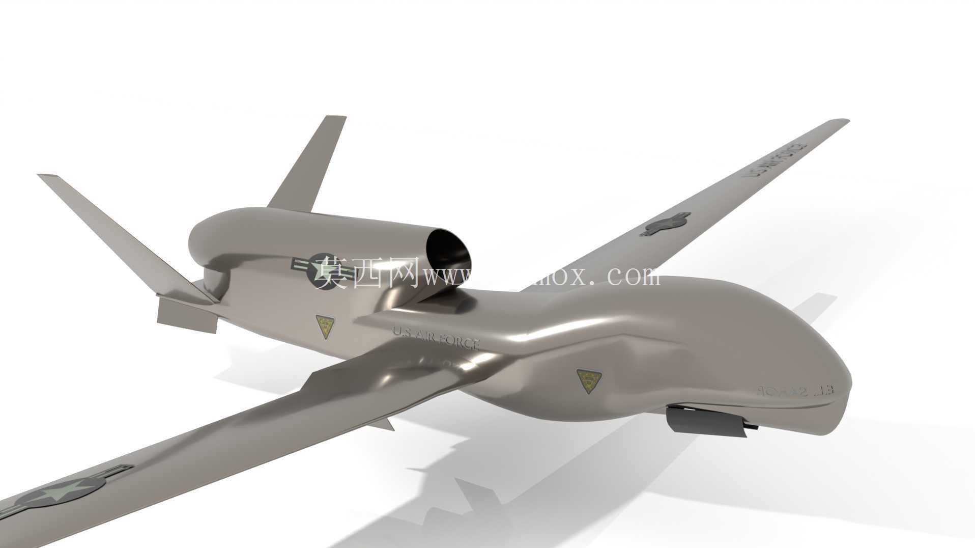 ??RQ-4全球鹰模型(0.7m长,2m翼展)