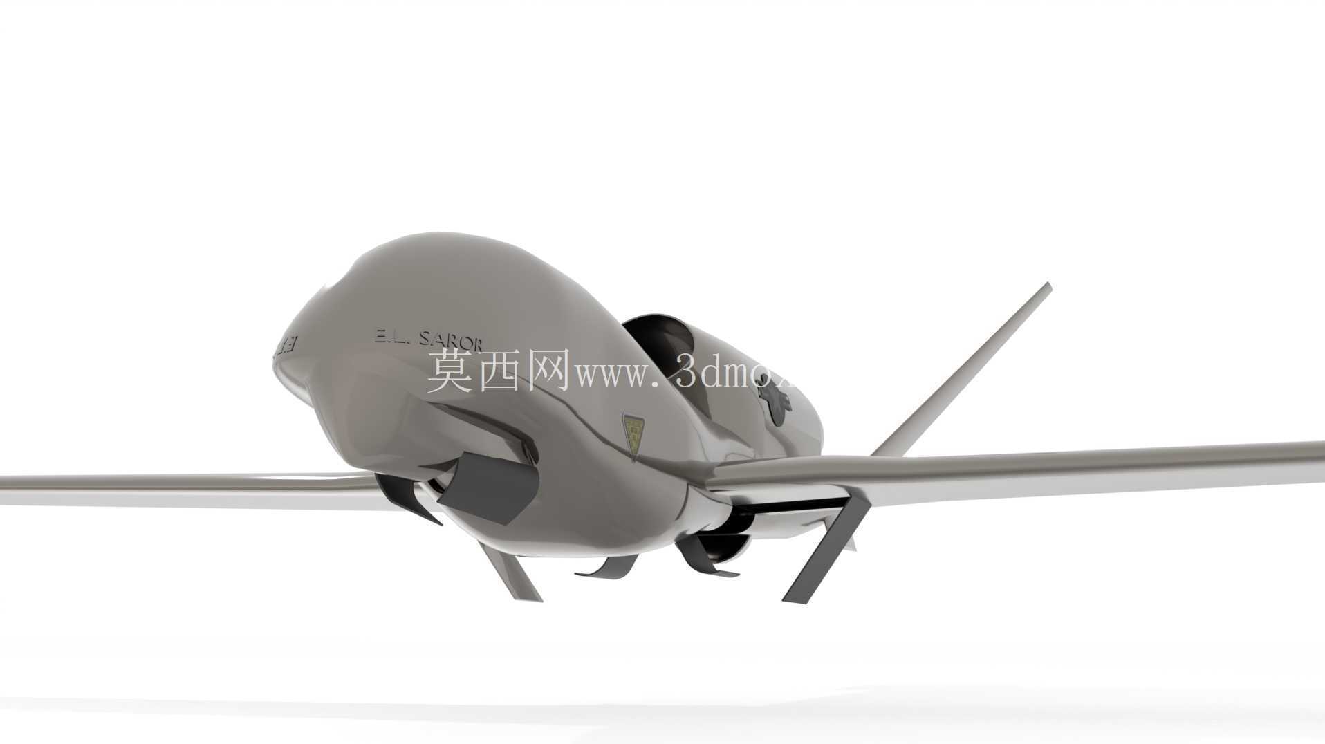 ??RQ-4全球鹰模型(0.7m长,2m翼展)
