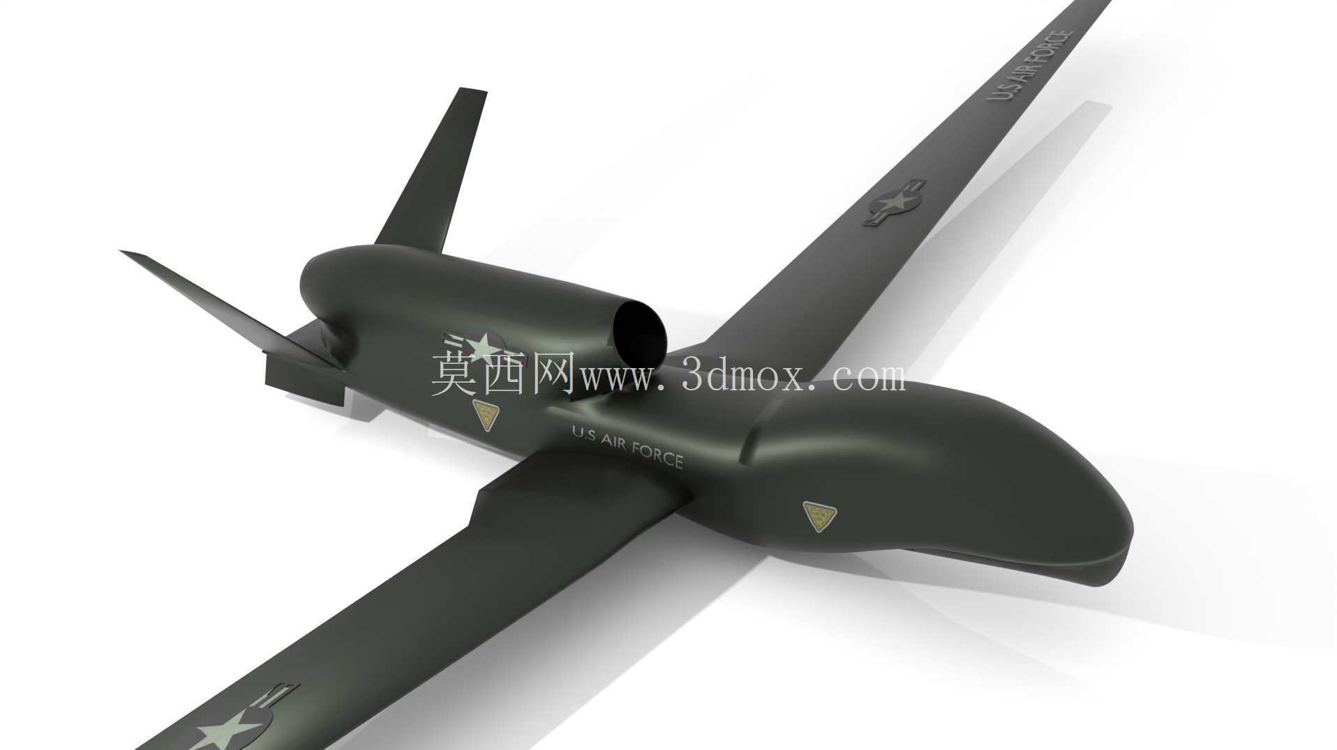 ??RQ-4全球鹰模型(0.7m长,2m翼展)