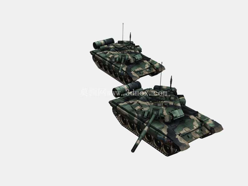 ESR-190K 主战坦克????? | 教学用 3D 参考模型