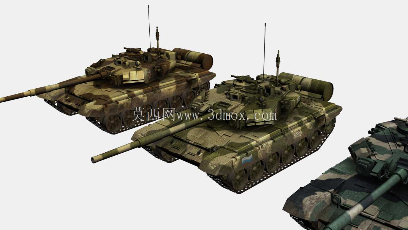 ESR-190K 主战坦克????? | 教学用 3D 参考模型