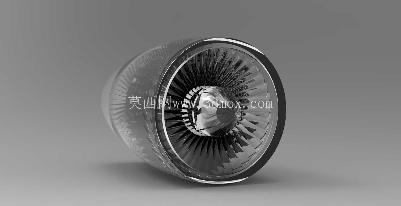 喷气发动机概念模型