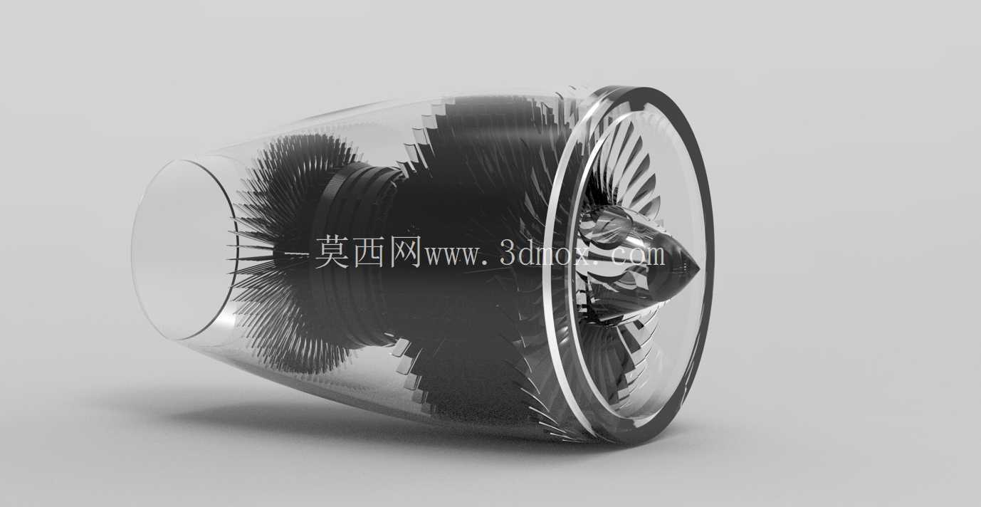 喷气发动机概念模型