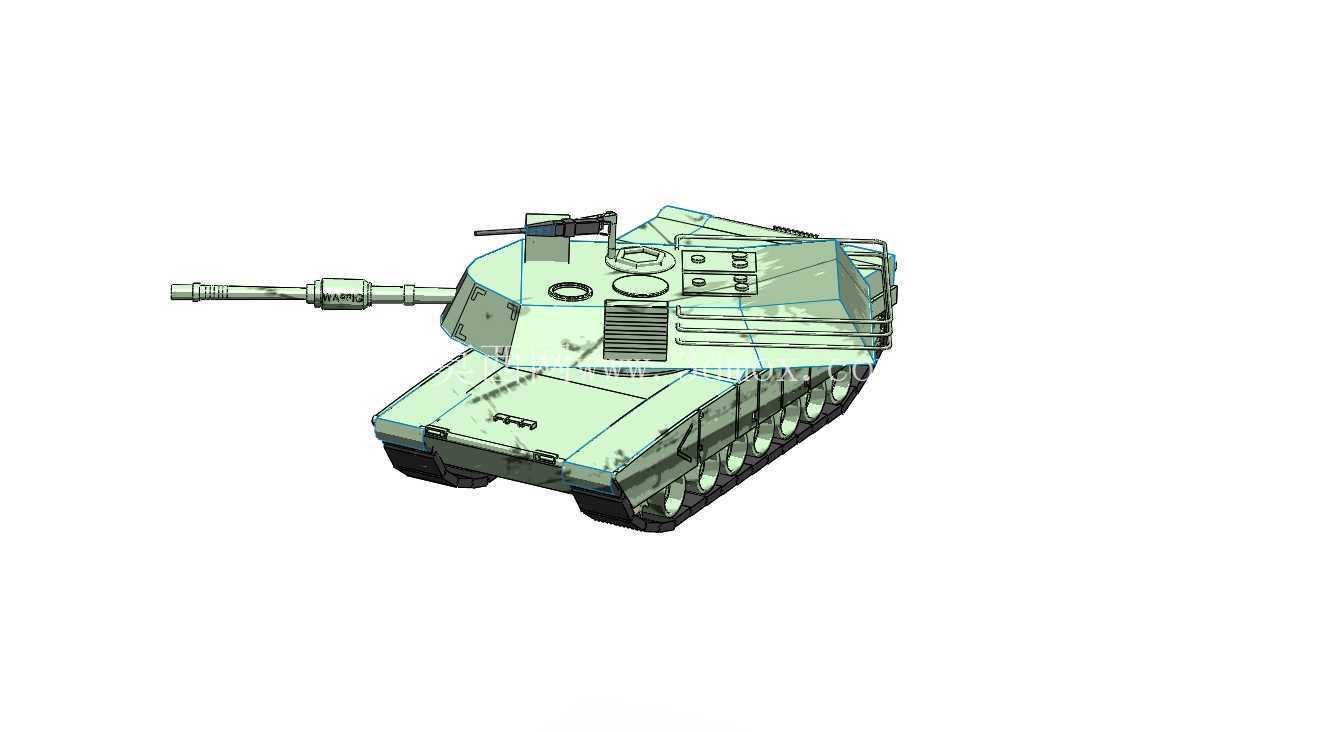 M1A1艾布拉姆斯坦克