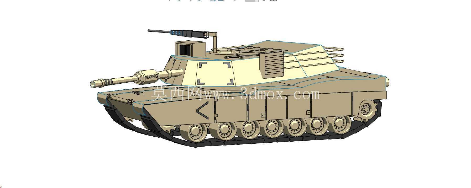 M1A1艾布拉姆斯坦克