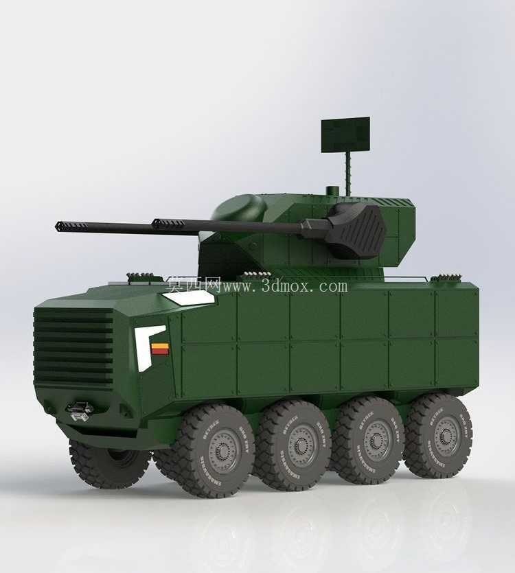 土耳其8x8 Beyrek自行高射炮和35毫米高射炮系统