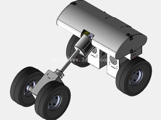 用于扫描建成区的机器人