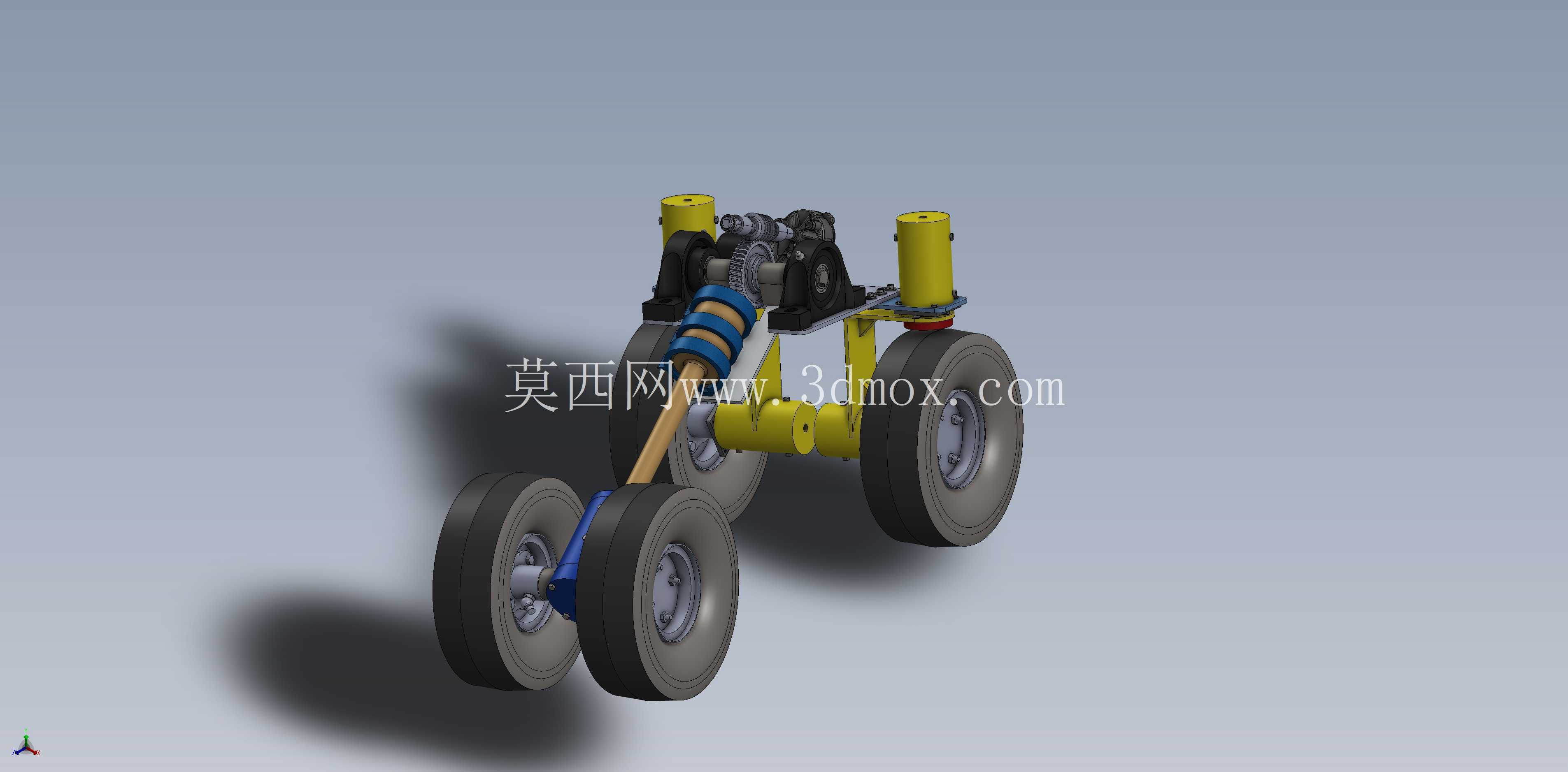 用于扫描建成区的机器人