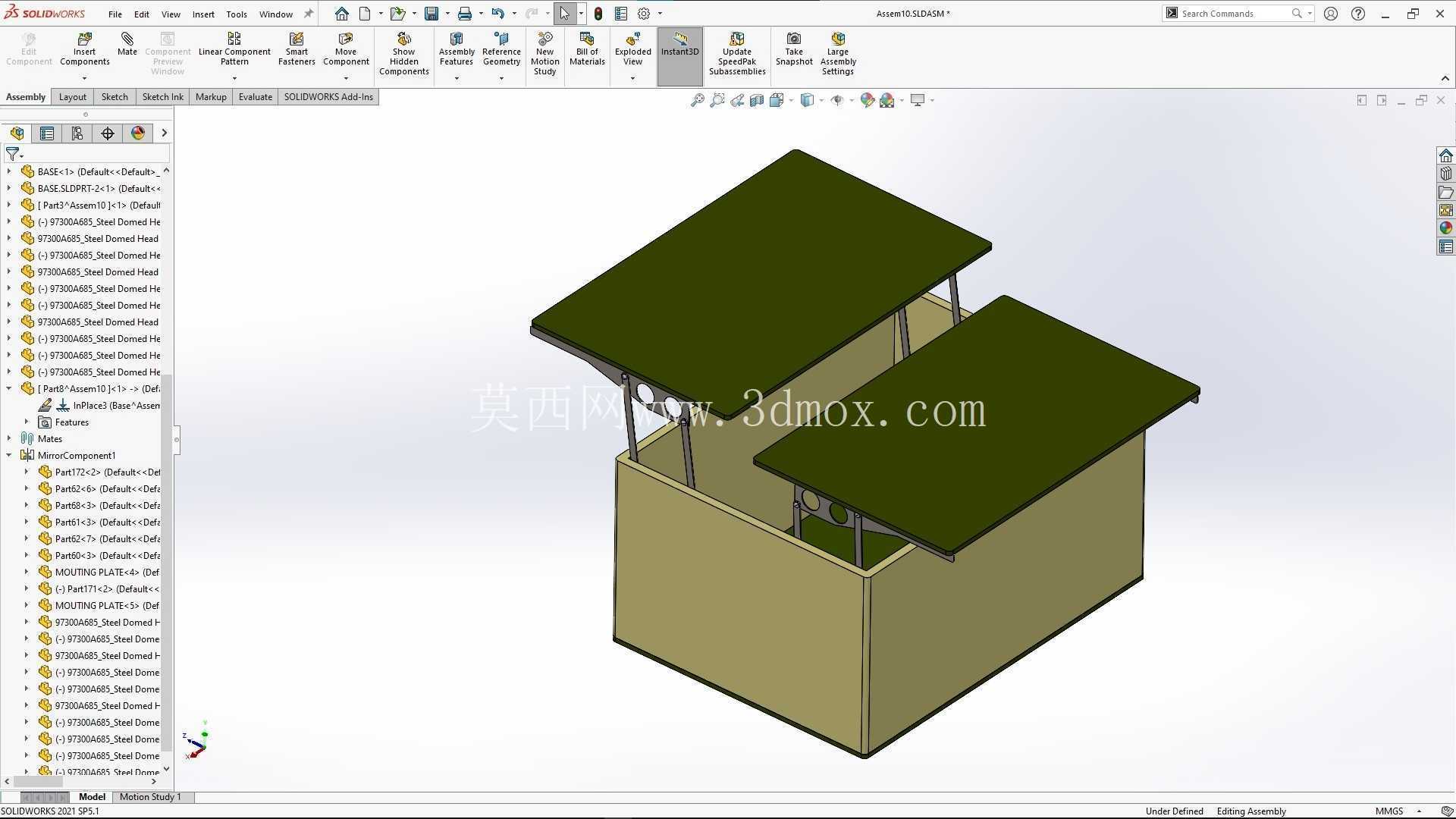 DuoLift Box – 双弹出式面板机构