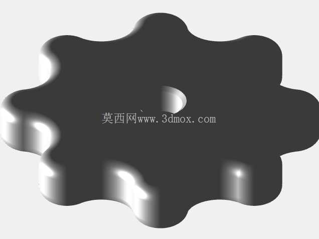 带雷达的3D打印机挤出机旋钮