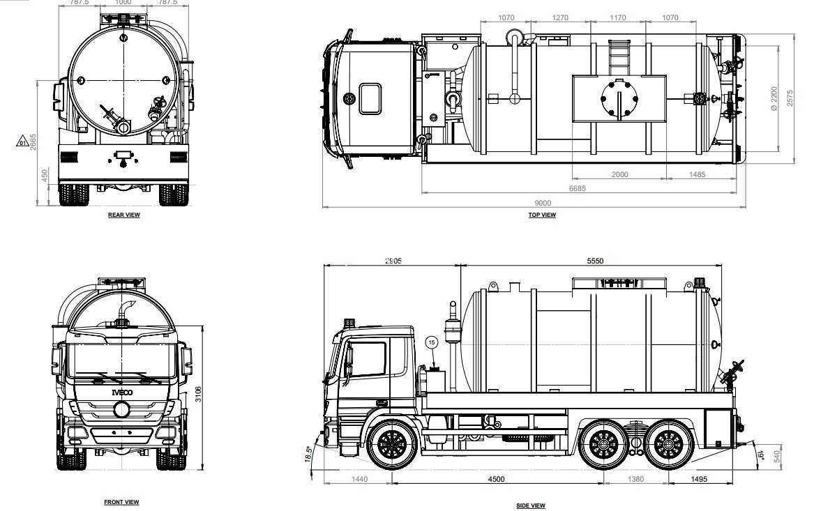 ????废水真空车:一项教育工程研究! CAD模型