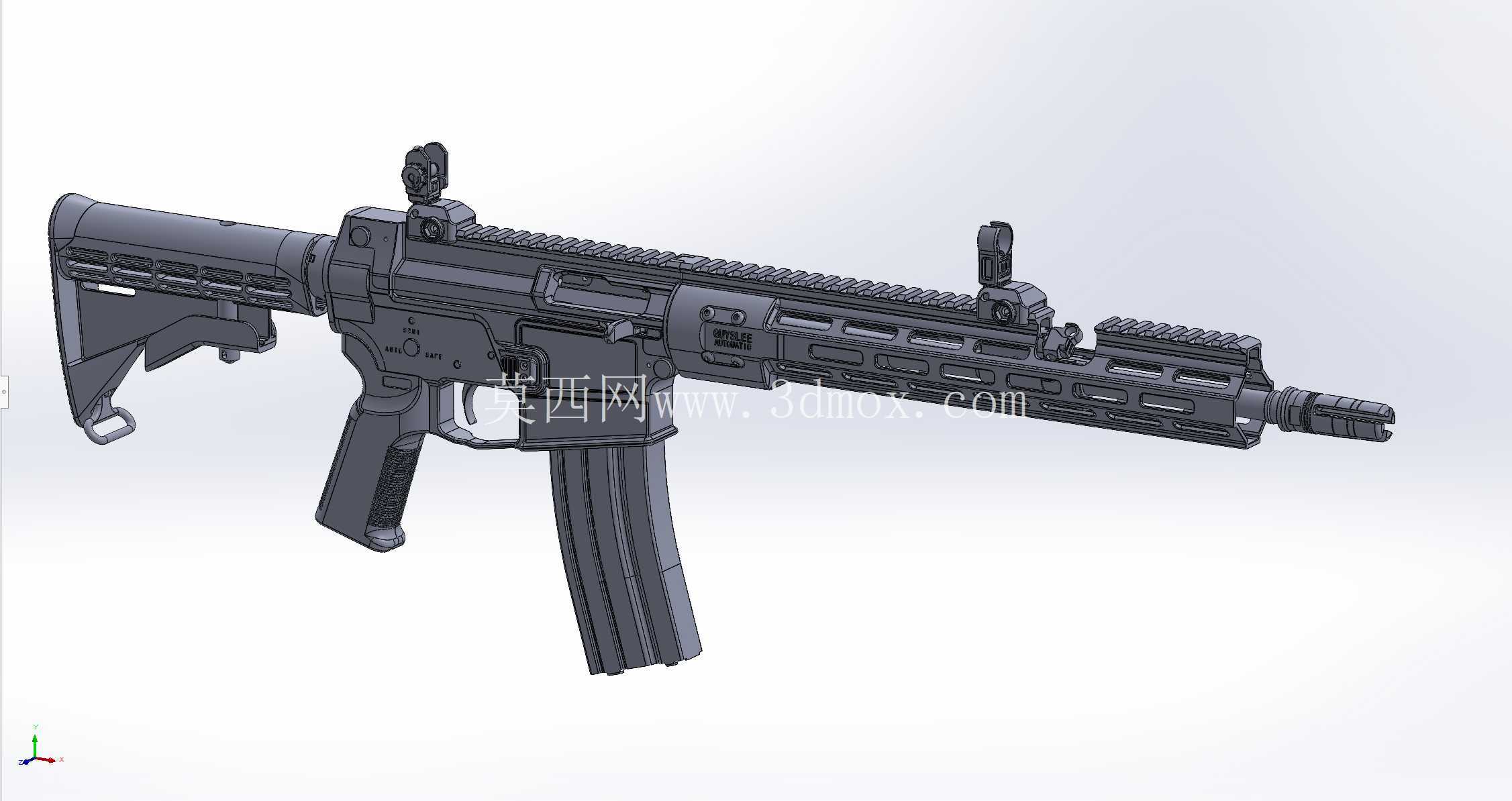 CR42 A1 (CS/LR 42) GBB 系统 3D 打印项目 v1.1