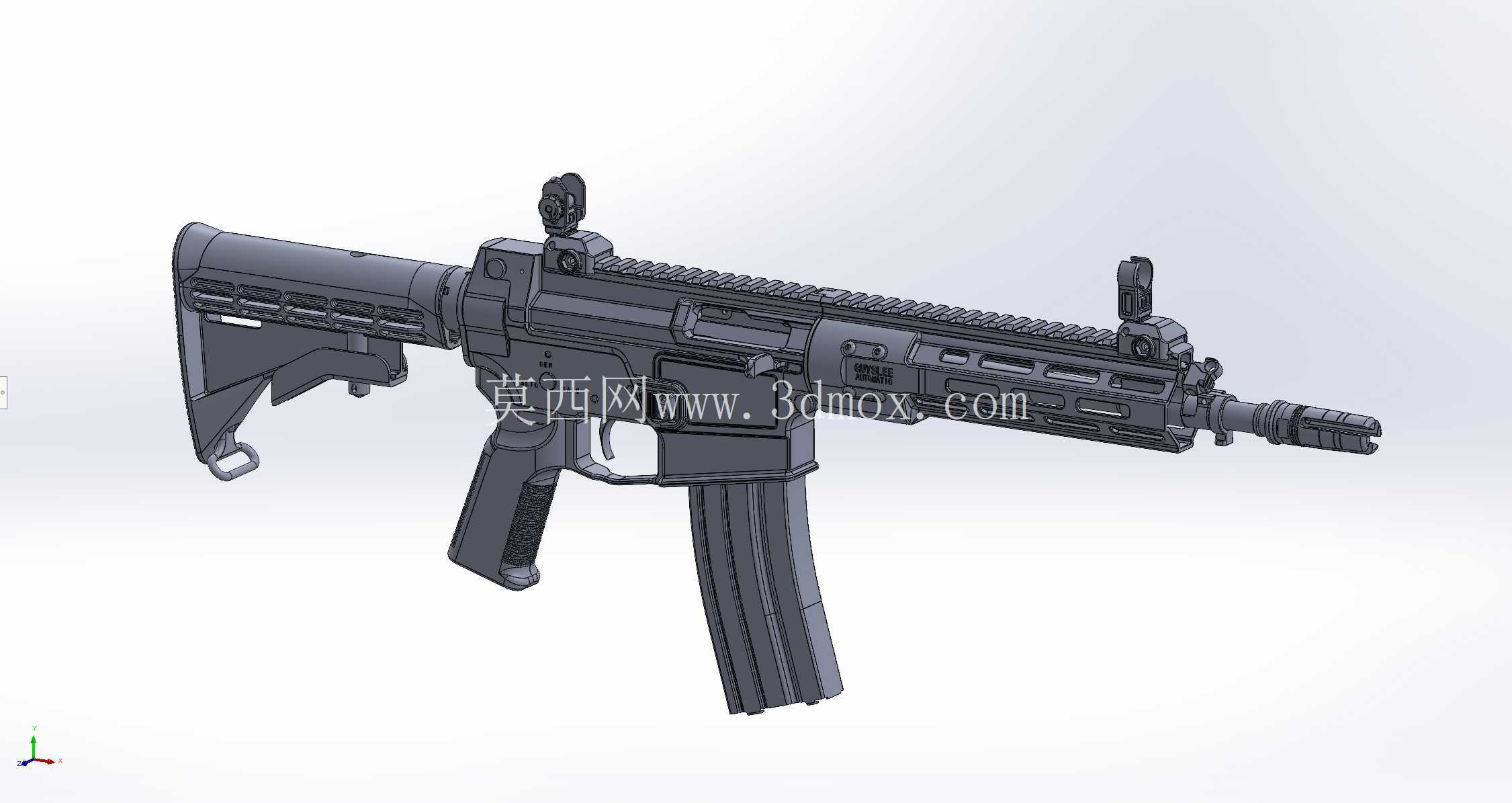 CR42 A1 (CS/LR 42) GBB 系统 3D 打印项目 v1.1
