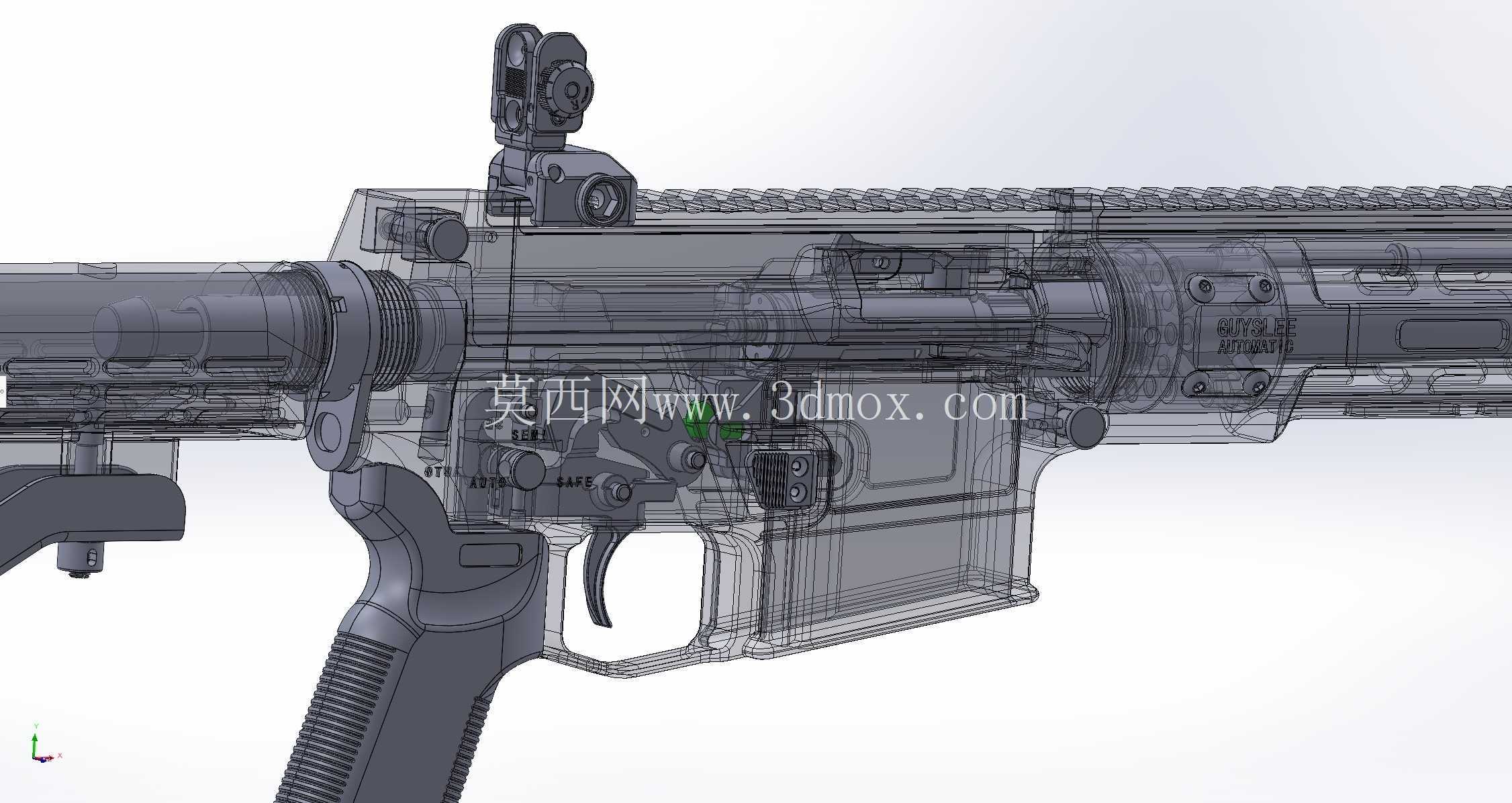 CR42 A1 (CS/LR 42) GBB 系统 3D 打印项目 v1.1