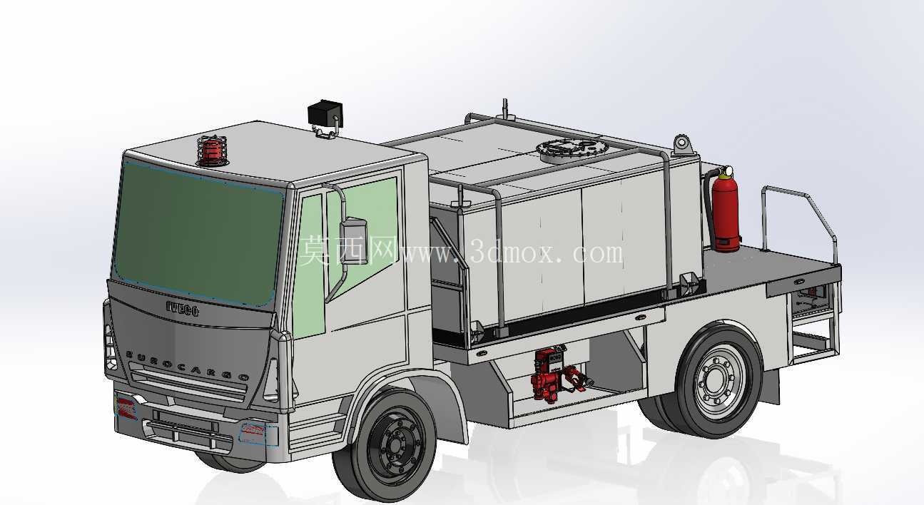 ???燃油转运车 – 3D CAD模型???