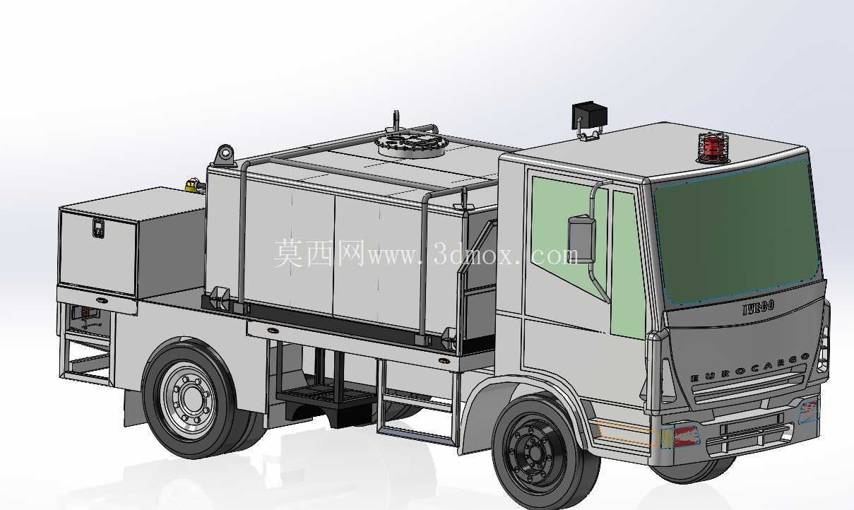???燃油转运车 – 3D CAD模型???