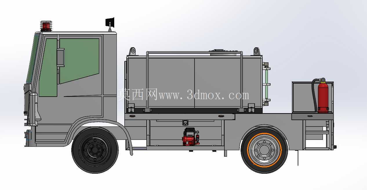 ???燃油转运车 – 3D CAD模型???