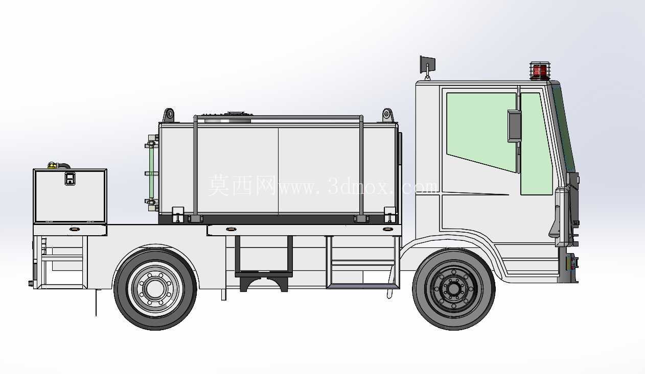 ???燃油转运车 – 3D CAD模型???