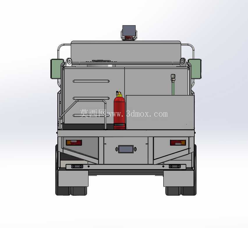 ???燃油转运车 – 3D CAD模型???