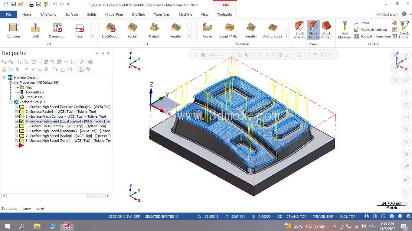 MASTERCAM 3D�̳�