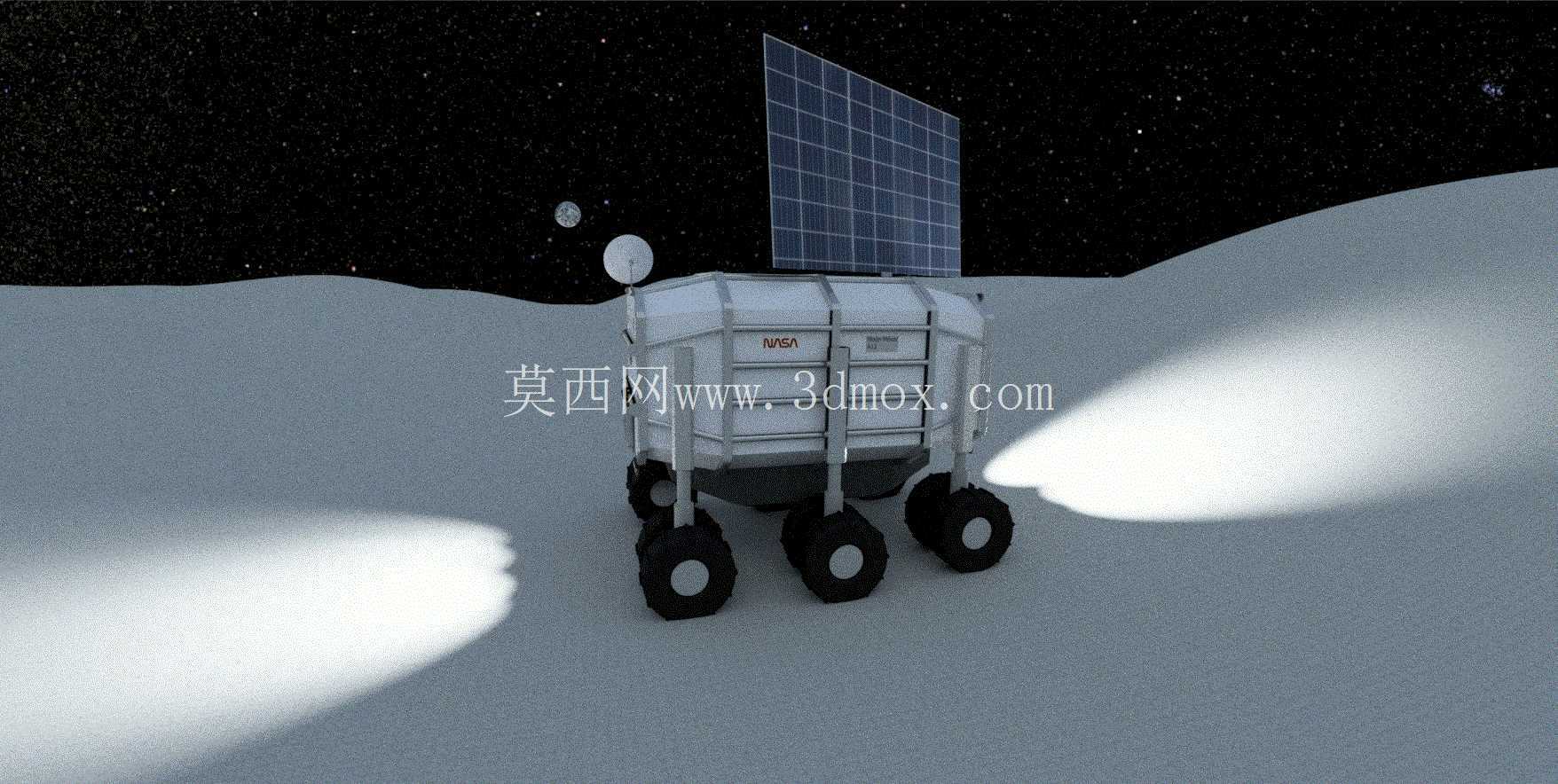 NASA月球移动集装箱探测车