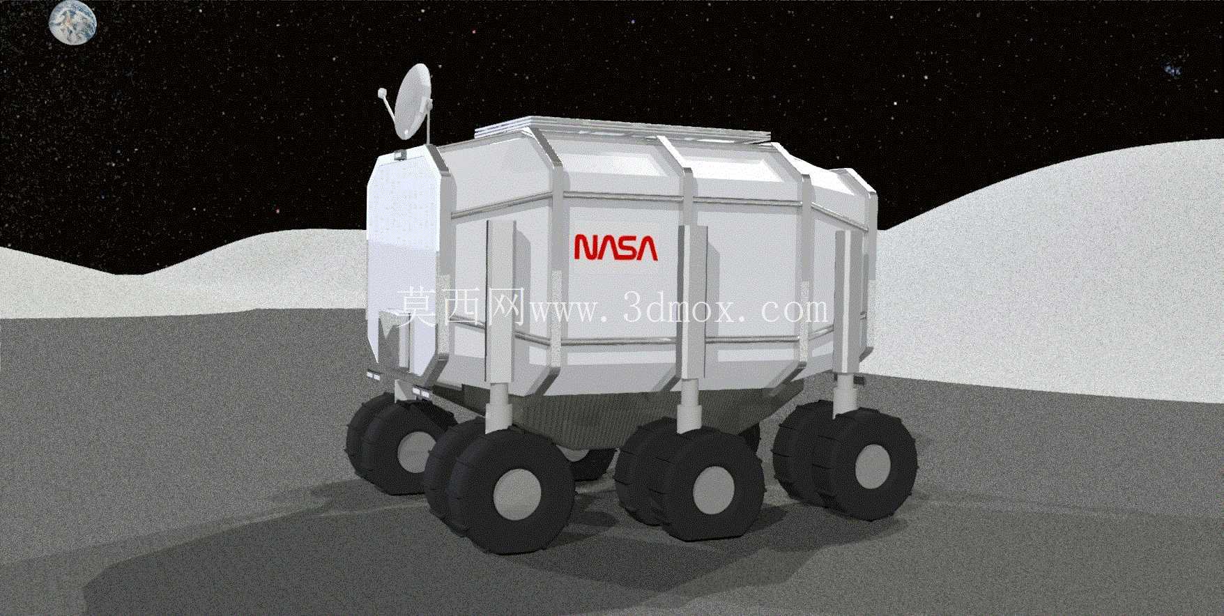 NASA月球移动集装箱探测车