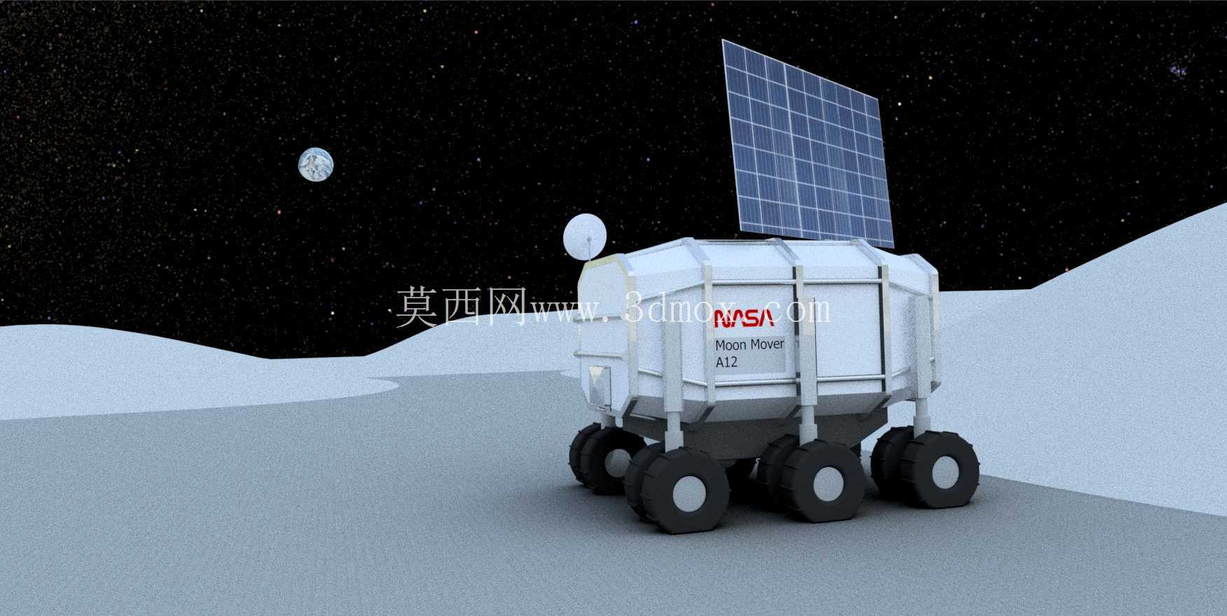 NASA月球移动集装箱探测车