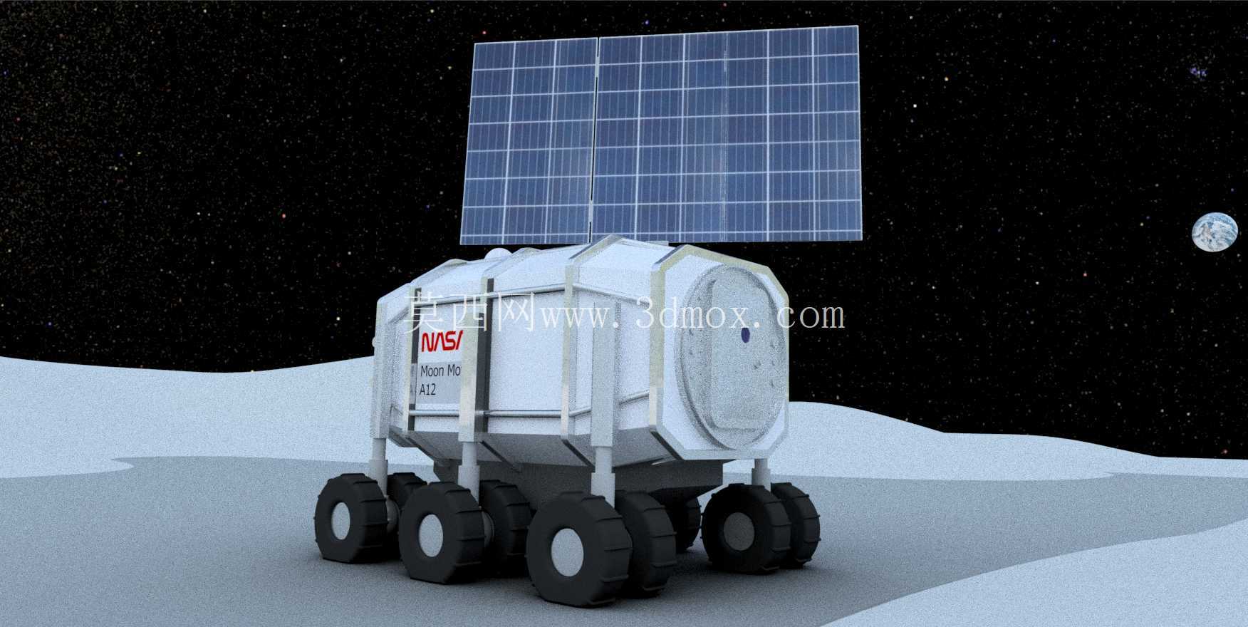 NASA月球移动集装箱探测车