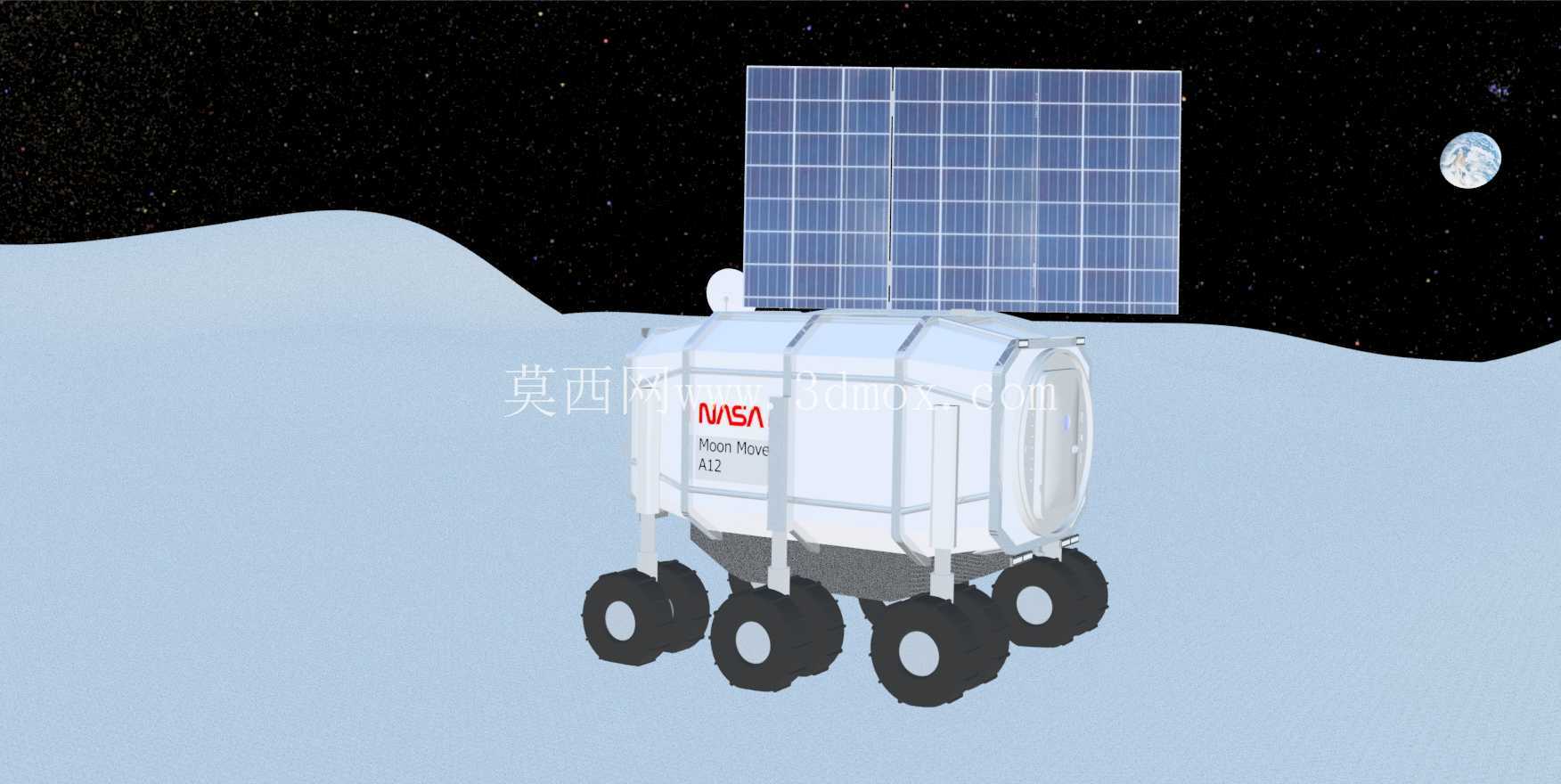 NASA月球移动集装箱探测车