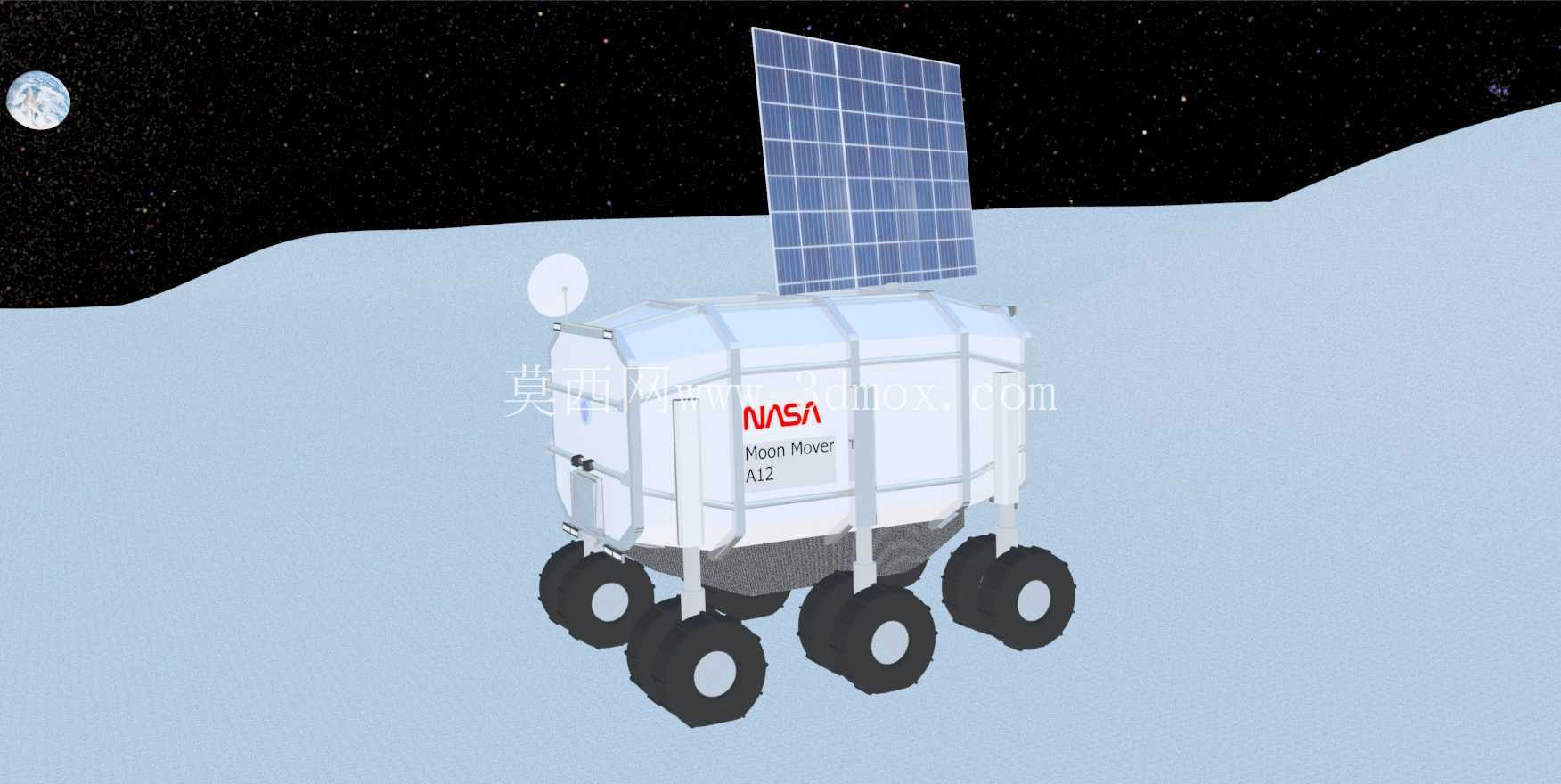 NASA月球移动集装箱探测车