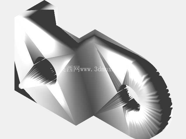 带阶梯切口和圆端的双孔连接器