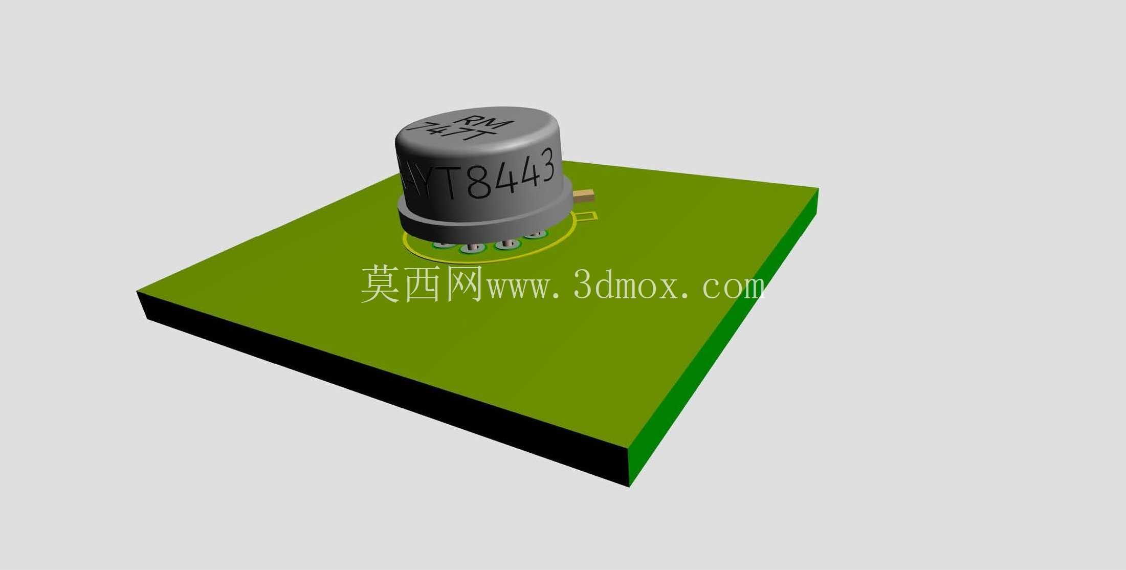 TO-100 RM747T 雷神公司 10 引脚双运算放大器 TO100