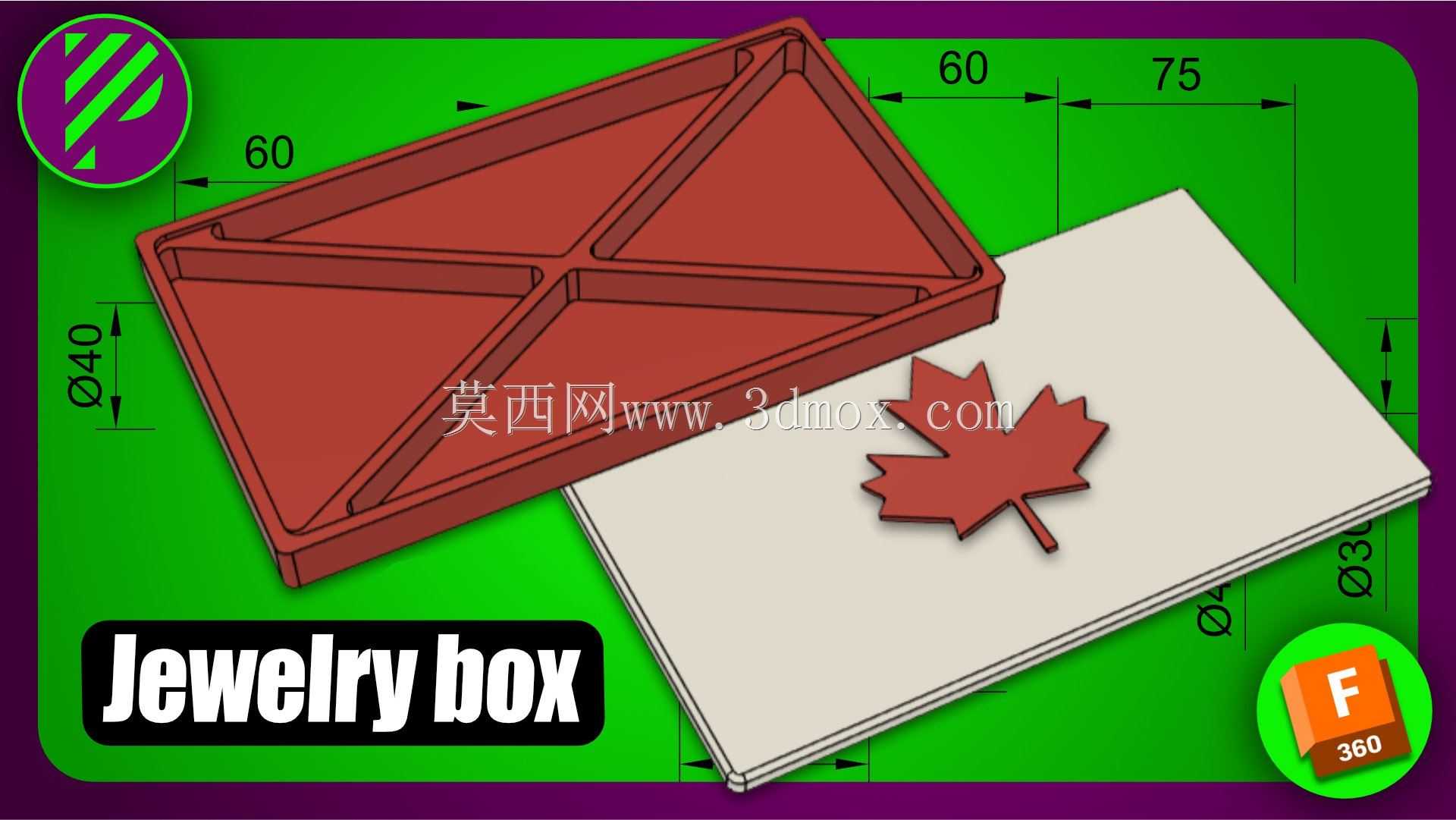 #84 Jewerly Box | Fusion | Pistacchio Graphic
