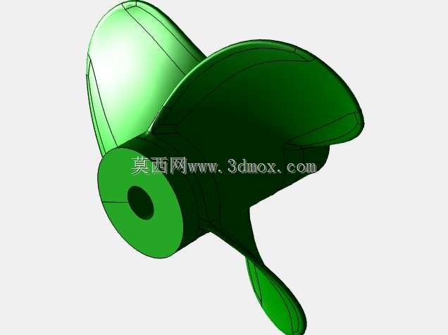 三叶螺旋桨SubD至Nurbs