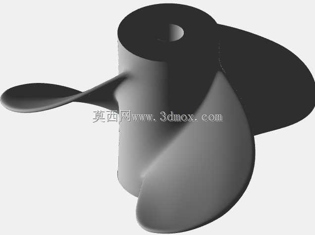 三叶螺旋桨SubD至Nurbs