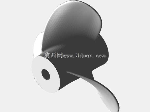三叶螺旋桨SubD至Nurbs