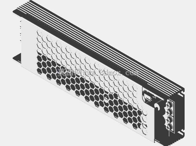 MeanWell UHP 200��STEP/STL��