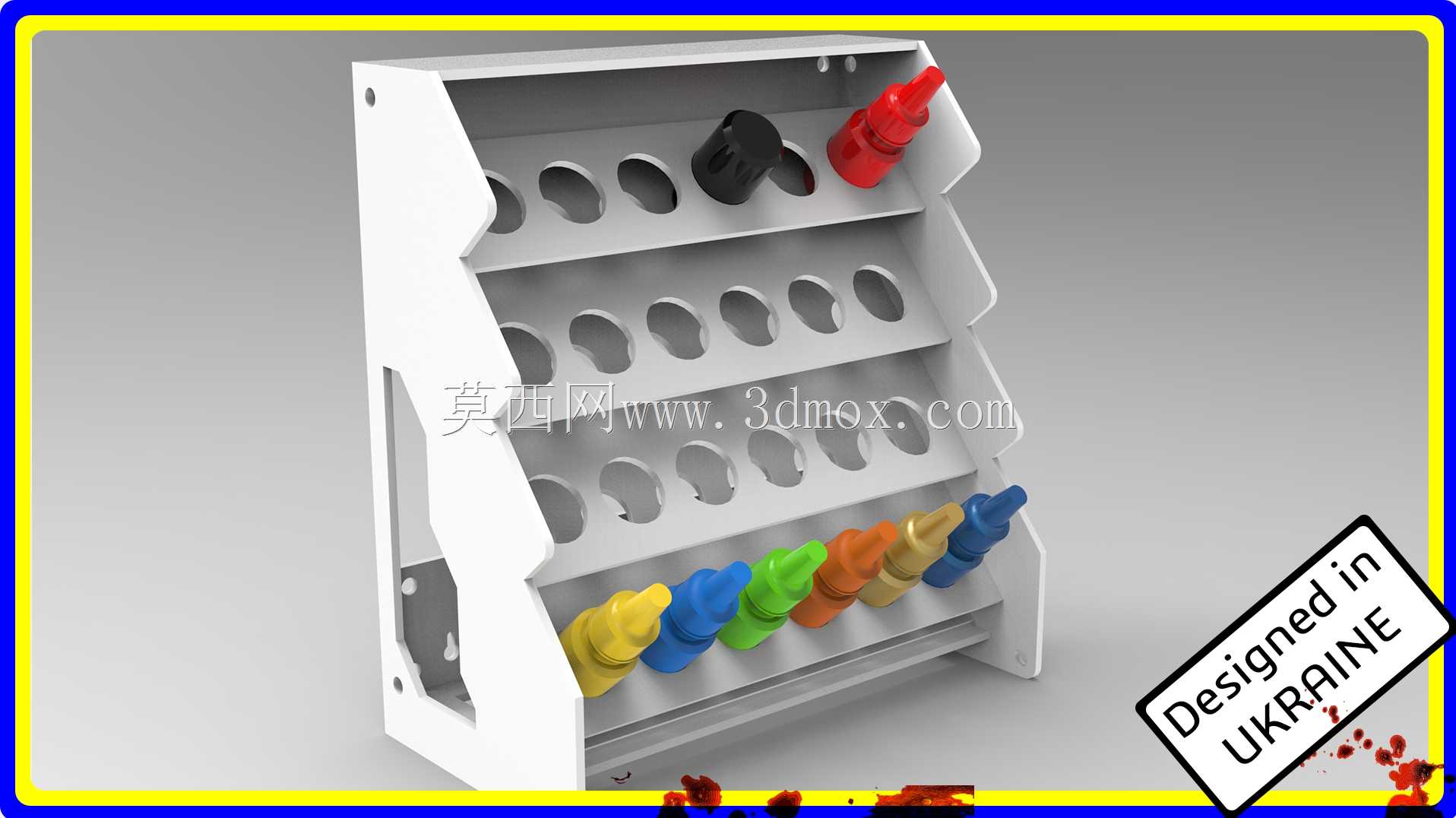 模块化丙烯酸漆支架