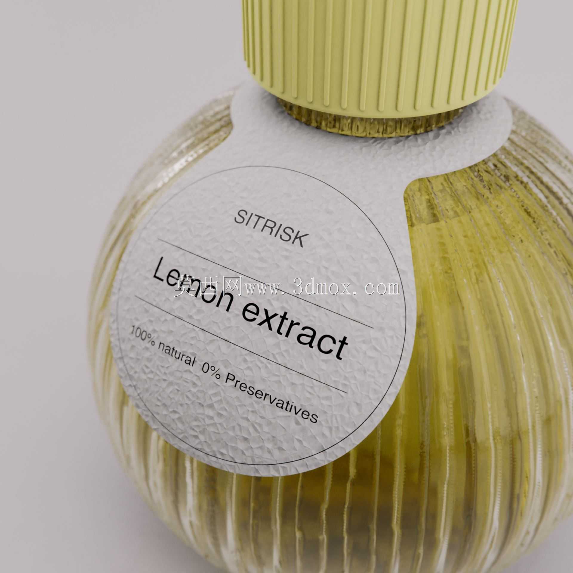 Stratasys\u0026 KeyShot Sitrik_Lemon_Extrac_Bottle
