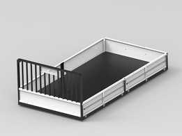 Carroceria met��lica para caminhonete