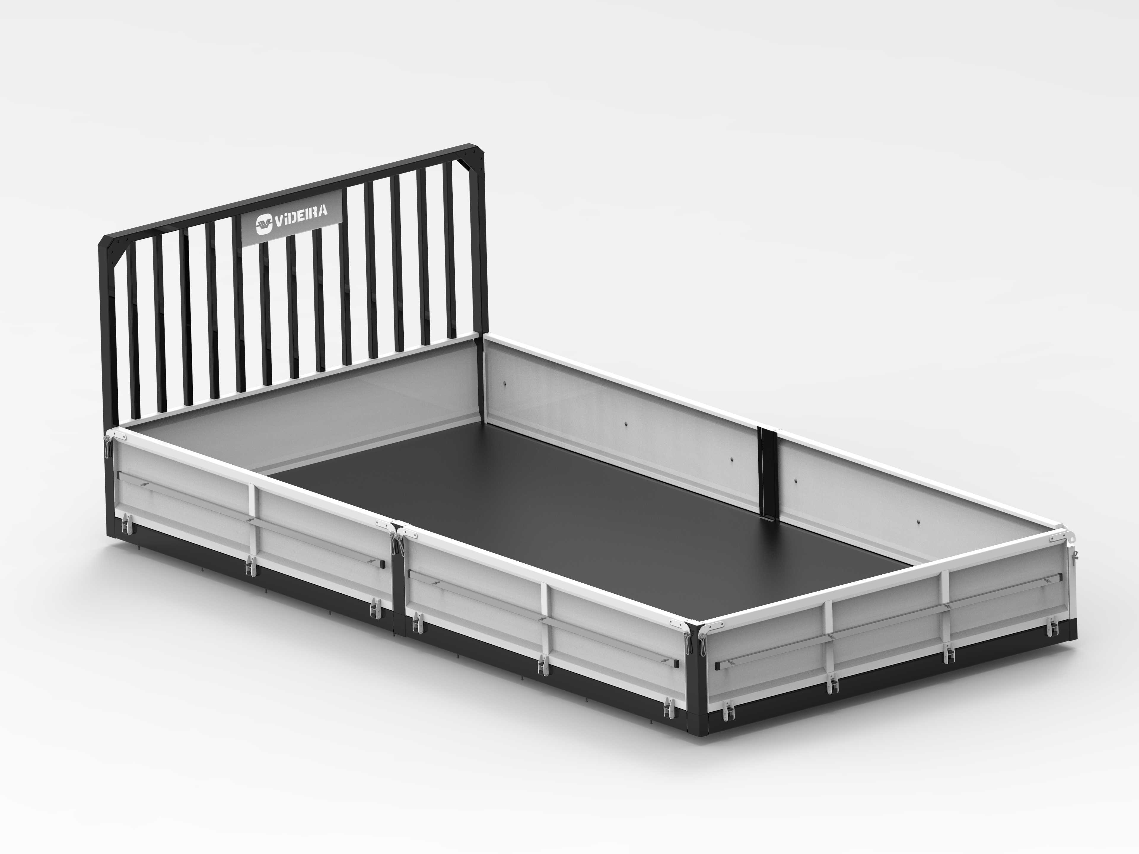 Carroceria met��lica para caminhonete