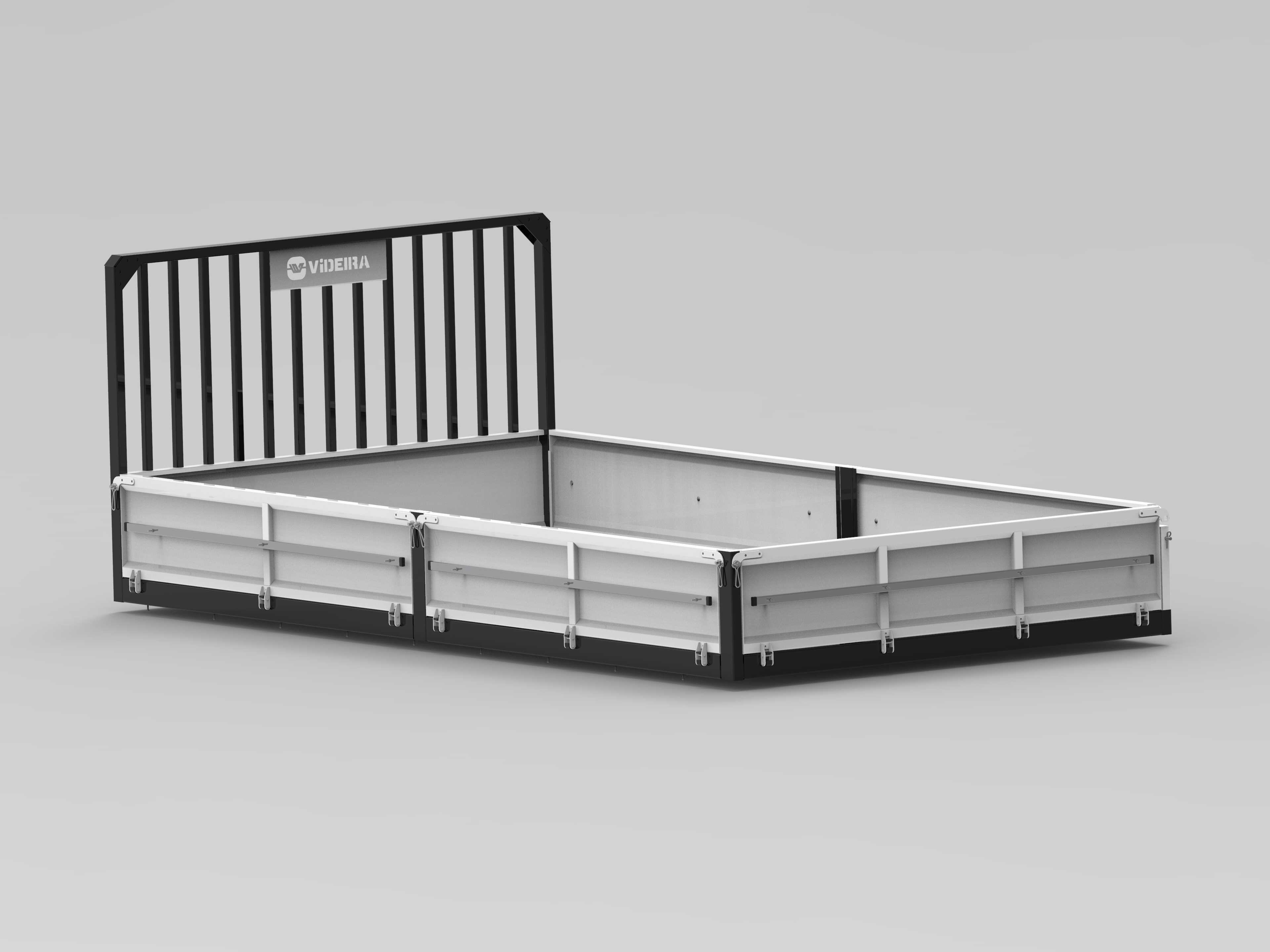 Carroceria met��lica para caminhonete