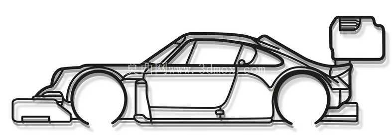 ��ʱ�� 911 Pikes Peak 911 Silhouette