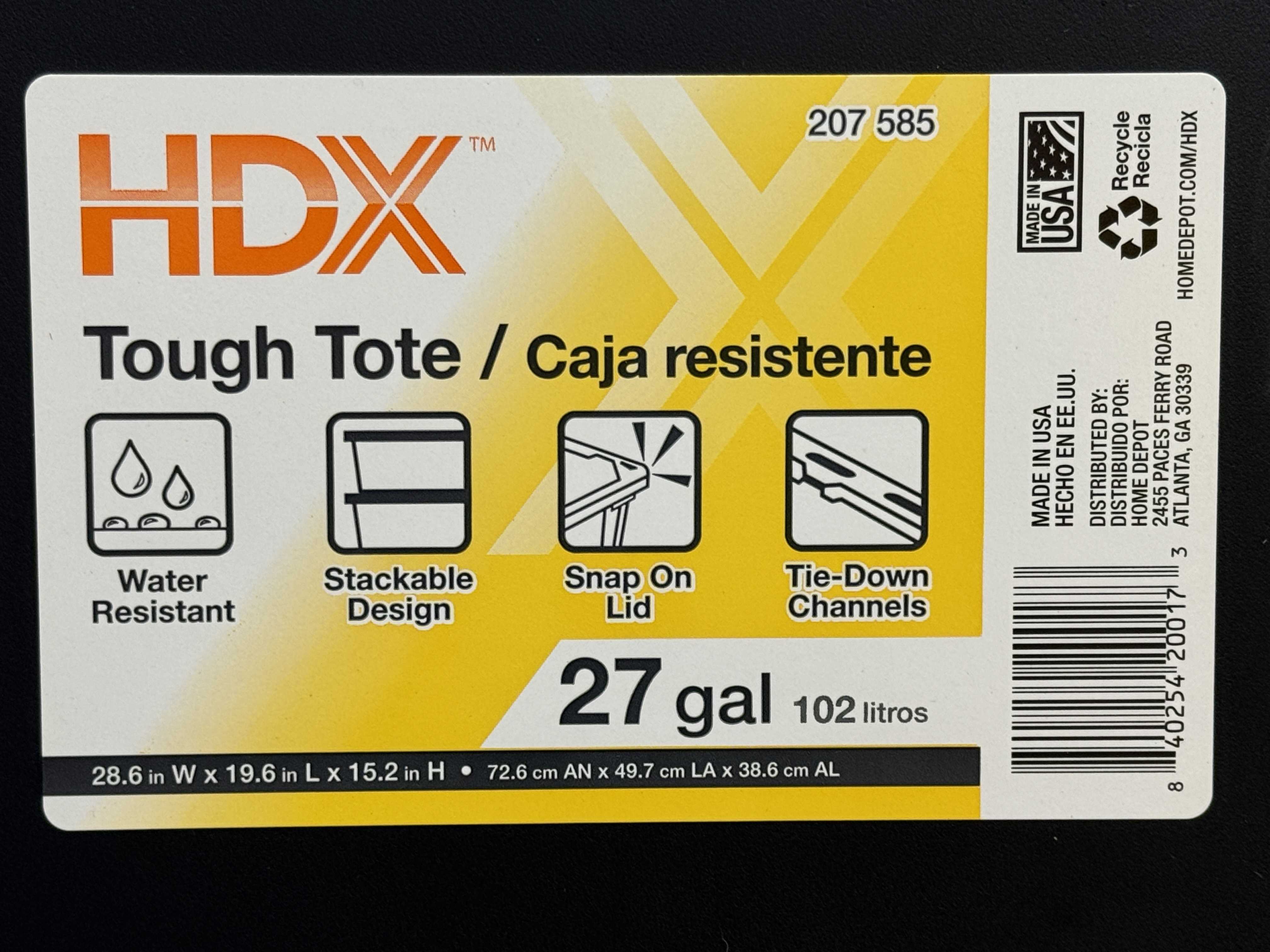 27 ���ؼ�����������ҵñ� HDX 207 585��