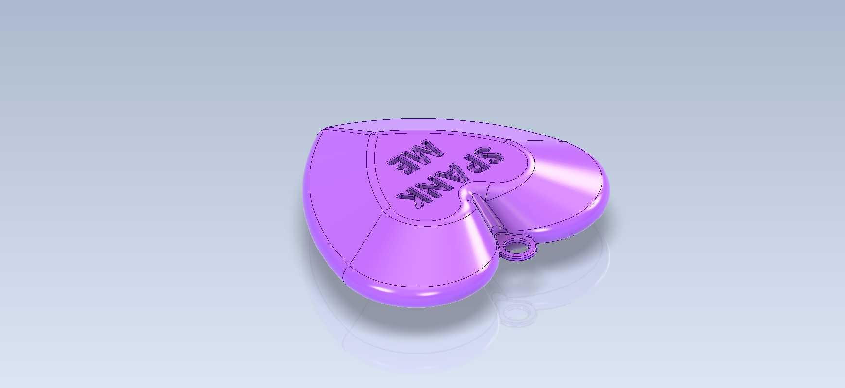 3D CAD基础锻炼/心脏/Autodesk Inventor Pro