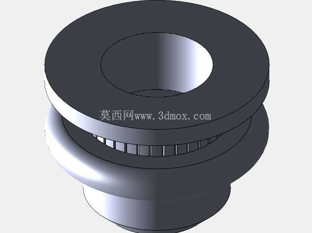 M4 短 x 6.0mm 孔径 法兰头滚花本体盲铆螺母 - 开口