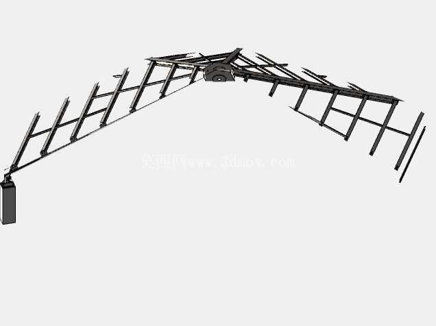 钢结构屋顶学生制造工程 Fatih KUZGUN SolidWorks 2016