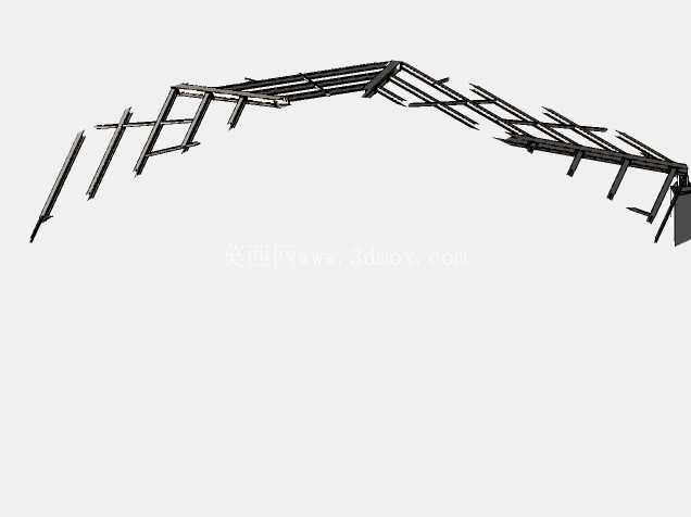钢结构屋顶学生制造工程 Fatih KUZGUN SolidWorks 2016